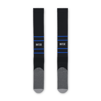 Primera y segunda equipación Strike Inter de Milán Medias de fútbol hasta la rodilla Nike Dri-FIT