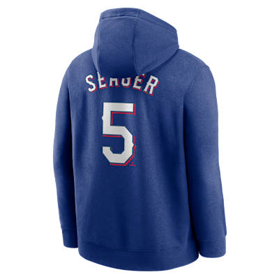 Corey Seager Texas Rangers Club Men's Nike MLB Pullover Hoodie