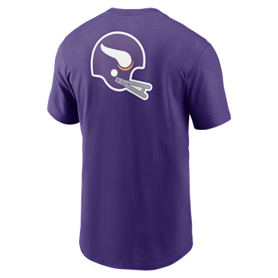 Minnesota Vikings Rewind Front And Back Hit Essential Men's Nike NFL T-Shirt