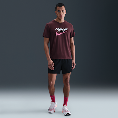 Playera de correr Dri-FIT UV para hombre Nike Miler