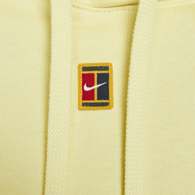 nikecourt women's fleece tennis hoodie