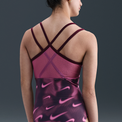 Nike Gymnastics Nike Smoky Swoosh Leotard