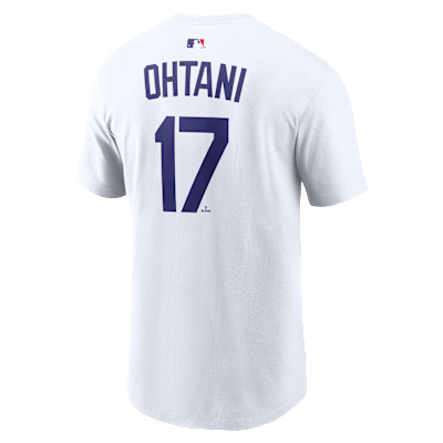 Playera Nike de la MLB para hombre Shohei Ohtani Los Angeles Dodgers