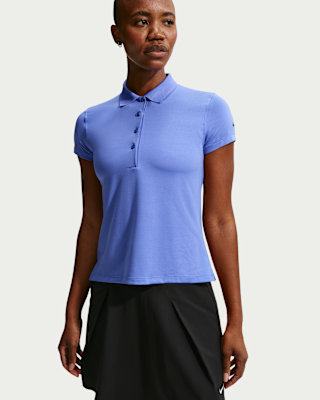 Женские шорты Nike Golf Club Dri-FIT UV Short-Sleeve Golf Polo