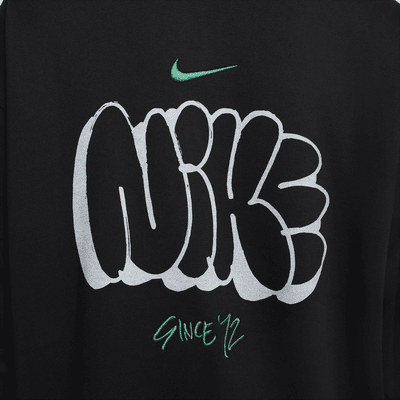 Sweat à capuche en tissu Fleece Nike Solo Swoosh pour Homme