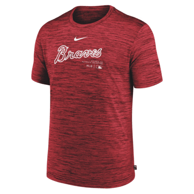 Atlanta Braves Authentic Collection Practice Velocity Men's Nike Dri-FIT MLB T-Shirt