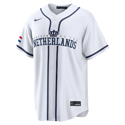 Netherlands National Baseball Team 2026 World Baseball Classic Men's Nike Stadium Jersey