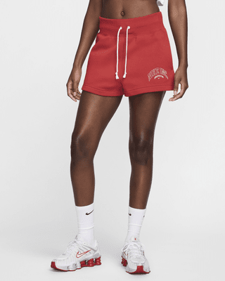 Женские шорты Nike Sportswear Phoenix Fleece High-Waisted Shorts