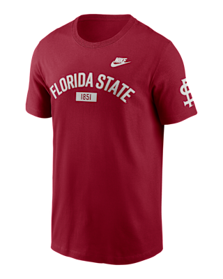 Мужская футболка Florida State Legacy Arch 2-Hit Nike College