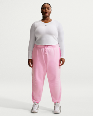 Женские  Nike Sportswear Phoenix Fleece High-Waisted Oversized Sweatpants (Plus Size)