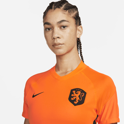 Jersey de fútbol Nike Dri-FIT de Países Bajos local 2022 Stadium para mujer