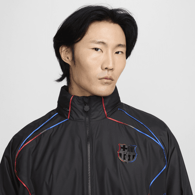 Veste légère de foot Nike Repel FC Barcelona Extérieur pour homme