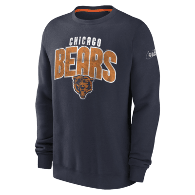 chicago bears crew neck sweatshirt