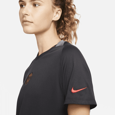 Paris Saint-Germain Women's Nike Dri-FIT Short-Sleeve Soccer Top