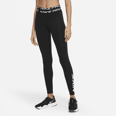 Leggings con gr fico de tiro medio para mujer Nike Pro