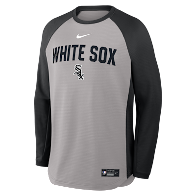 Chicago White Sox Authentic Collection Men's Nike Dri-FIT Pullover Crew from Nike - $84