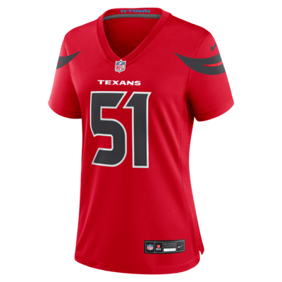 Jersey de fútbol americano Nike de la NFL Game para mujer Will Anderson Jr. Houston Texans