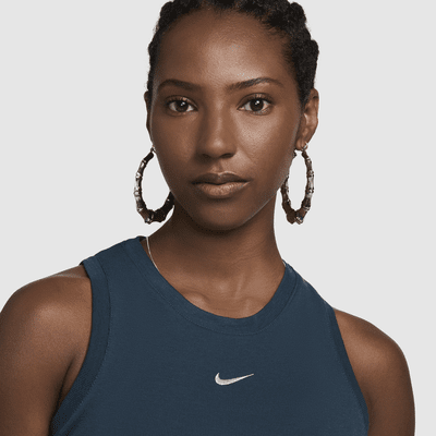 Nike Sportswear Chill Knit Women's Tight Cropped Mini-Rib Tank Top