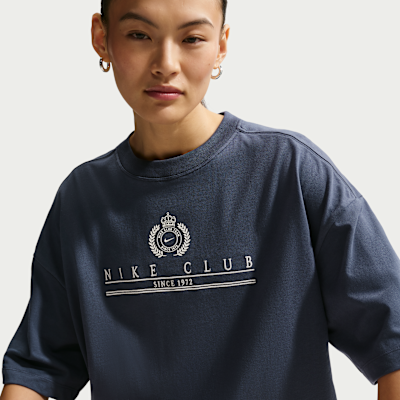 Playera de manga corta oversized para mujer Nike Sportswear