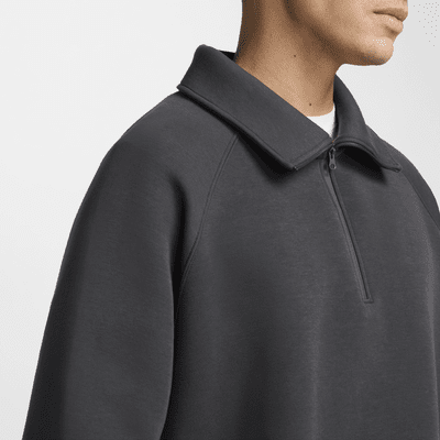 Haut en tissu Fleece à demi-zip Nike Tech pour homme