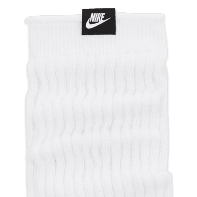 Nike Everyday Plus Slouchy Cushioned Crew Socks (1 Pair). Nike MY