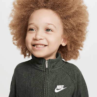 Nike Sportswear Toddler Cable Knit Half-Zip