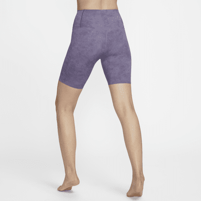Nike Zenvy Tie-Dye Women's Gentle-Support High-Waisted 20cm (approx.) Biker Shorts