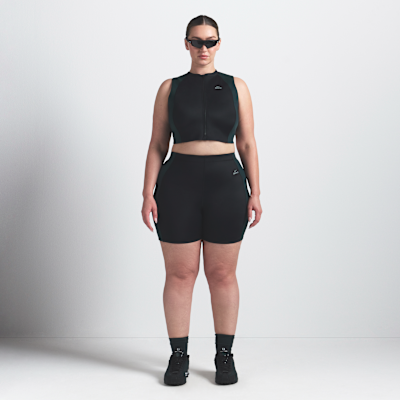 NikeSKIMS Shine Women's Front-Zip Bra