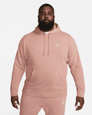 Men nike hoodie pink Clearance
