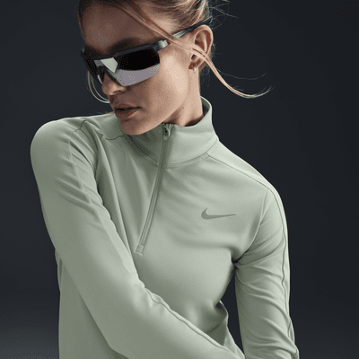 Nike Dri-FIT Pacer Damen-Pullover mit Viertelreißverschluss