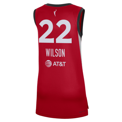 A'ja Wilson Las Vegas Aces 2024 Rebel Edition Women's Nike Dri-FIT WNBA Victory Jersey