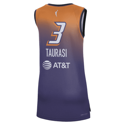 Diana Taurasi Autographed Phoenix Nike Orange Basketball Jersey - BAS