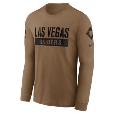 Men's Nike Black Las Vegas Raiders Velocity Long Sleeve T-Shirt Size: Small