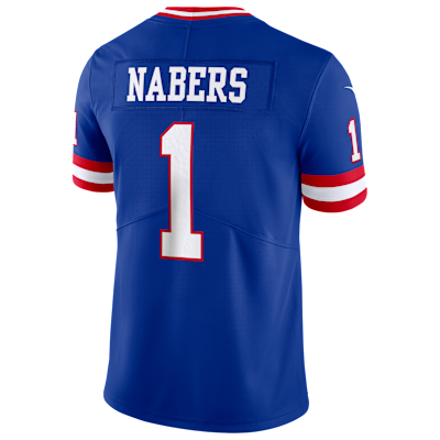 Jersey Nike Dri-FIT de la NFL Limited para hombre Malik Nabers New York Giants