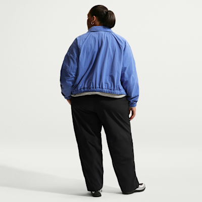 Chamarra de coach oversized para mujer Nike Sportswear (talla grande)