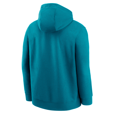 Sudadera con gorro sin cierre Nike de la NFL para hombre Jacksonville Jaguars Club Logo