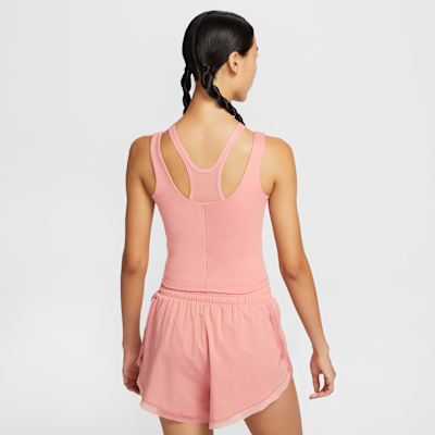 Nike One Fitted Women's Dri-FIT Cropped Tank Top