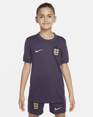 Подростковые джерси England (Men's Team) 2024/25 Stadium Away Big Kids' Nike Dri-FIT Soccer Replica Jersey