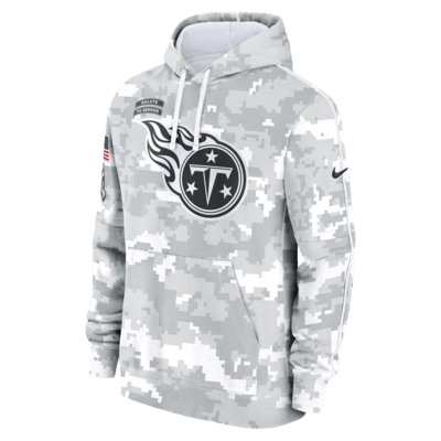 Tennessee Titans Salute to Service Primary Edge Club Men's Nike NFL Pullover Hoodie