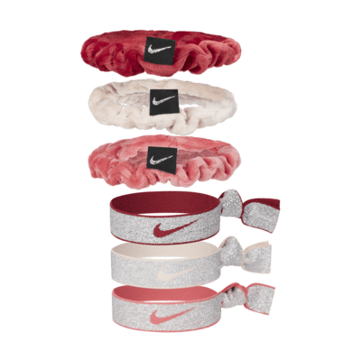 Nauwkeurig mosterd Gebeurt Nike Velvet and Elastic Hairbands (6-Pack). Nike LU