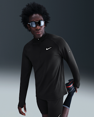 Мужские  Nike Stride Therma-FIT Repel Winterized 1/2-Zip Top для бега