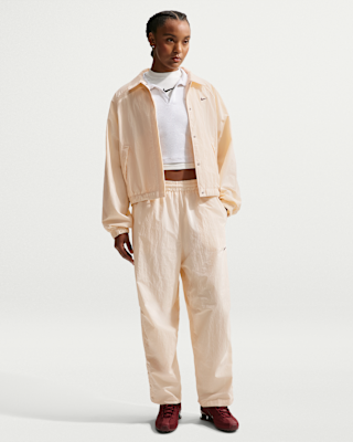 Женские  Nike Sportswear Oversized High-Waisted Woven Pants