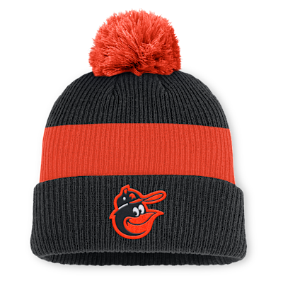 Baltimore Orioles Cooperstown Peak Men's Nike MLB Cuffed Pom Beanie