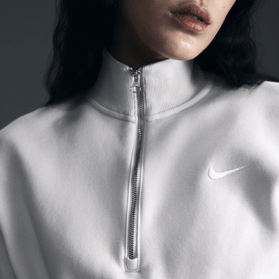 Nike Sportswear Phoenix Fleece Women's 1/2-Zip Cropped Sweatshirt