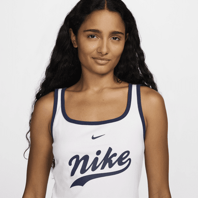 Nike Sportswear-tanktop med firkantet hals til kvinder