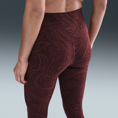 Nike Zenvy Women's Gentle-Support High-Waisted 7/8 Printed Leggings