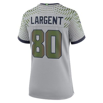 Jersey Nike de la NFL Game para mujer Steve Largent Seattle Seahawks Rivalries Collection