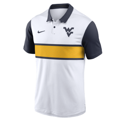 Polo universitario Nike Dri-FIT para hombre West Virginia Mountaineers Primetime Campus Vapor