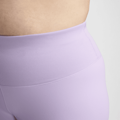 Shorts de ciclismo de tiro alto de 13 cm para mujer (talla grande) Nike One Rib