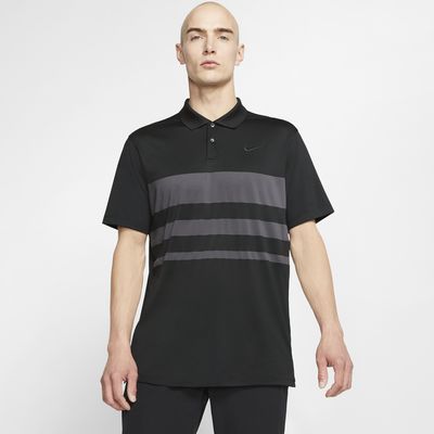 nike men's vapor stripe golf polo